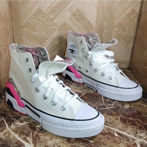 NEW Converse women's CPX70 high snakeskin archive print shoes size 7.5
